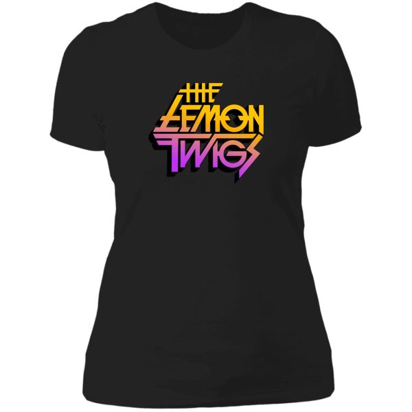 the lemon twigs best music duo - the lemon twigs - lady t-shirt