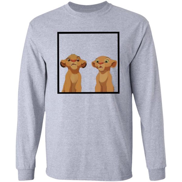 the lion king simba & nala long sleeve