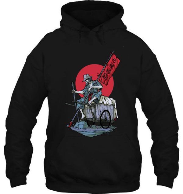 the longest way warrior hoodie