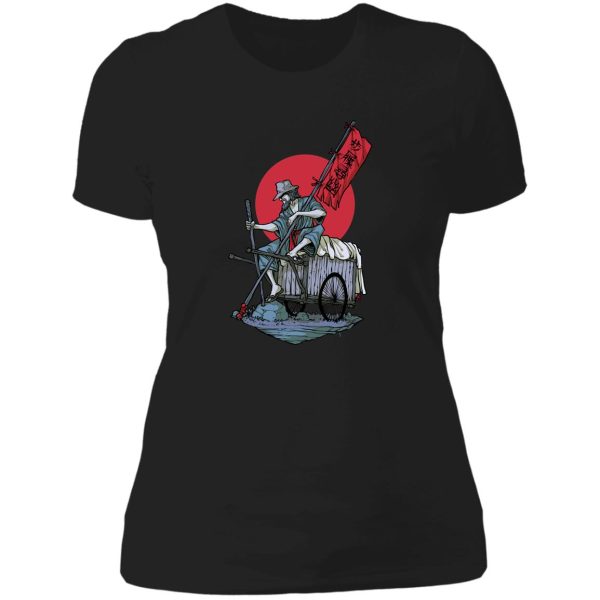 the longest way warrior lady t-shirt