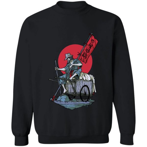 the longest way warrior sweatshirt