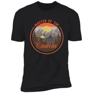 the master of the campfire vintage cmping, camper gift shirt