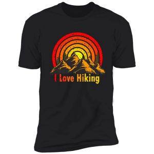 the mountains are calling .hiking is my therapy. hiking mountains camping outside .i love hiking, hunting camping shirt