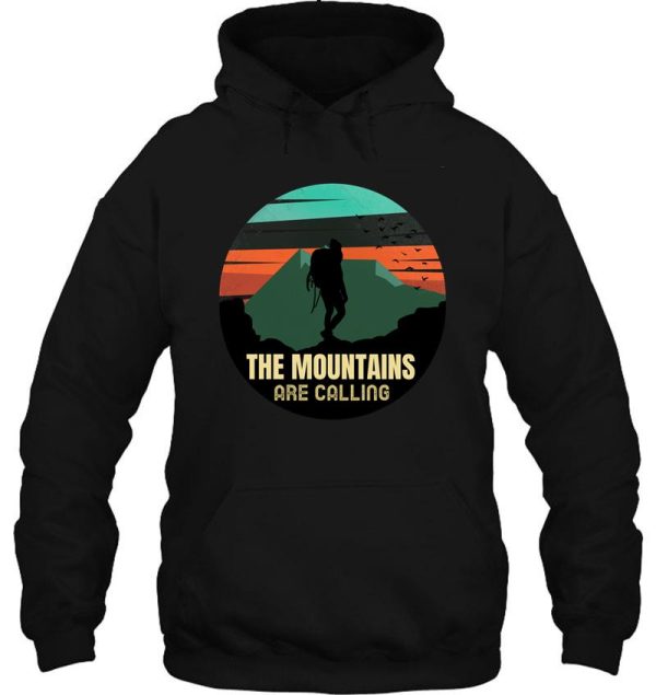 the mountains are calling hoodie