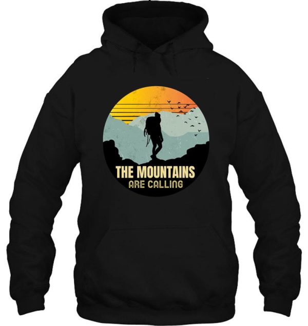 the mountains are calling hoodie