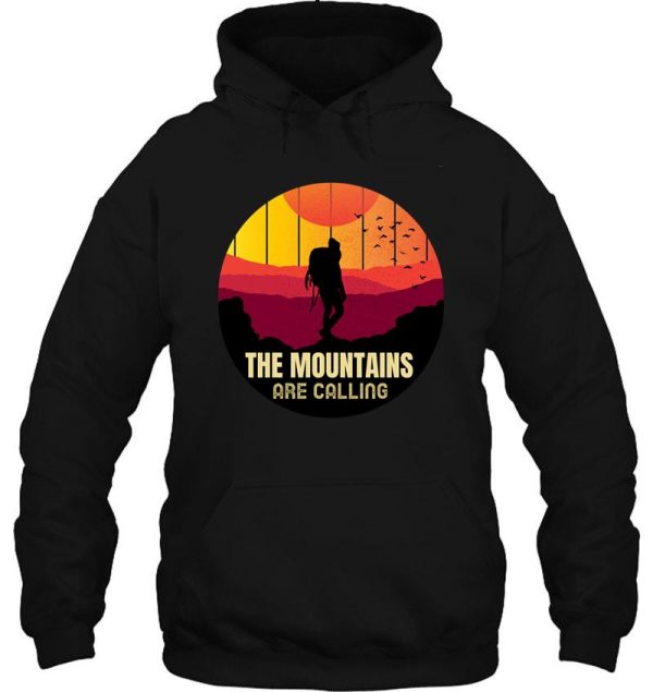 the mountains are calling hoodie