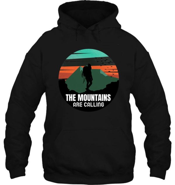 the mountains are calling hoodie