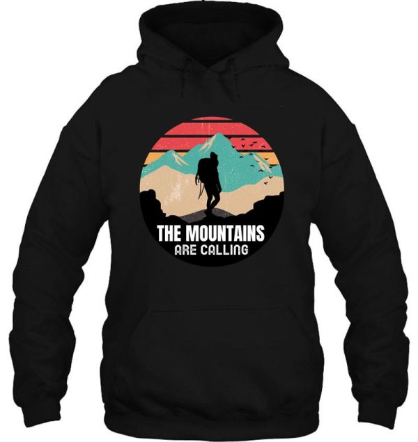 the mountains are calling hoodie