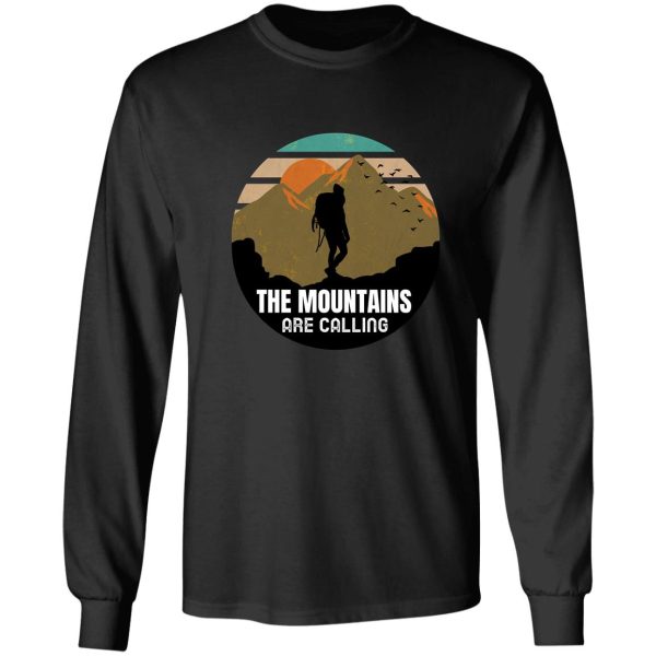 the mountains are calling long sleeve