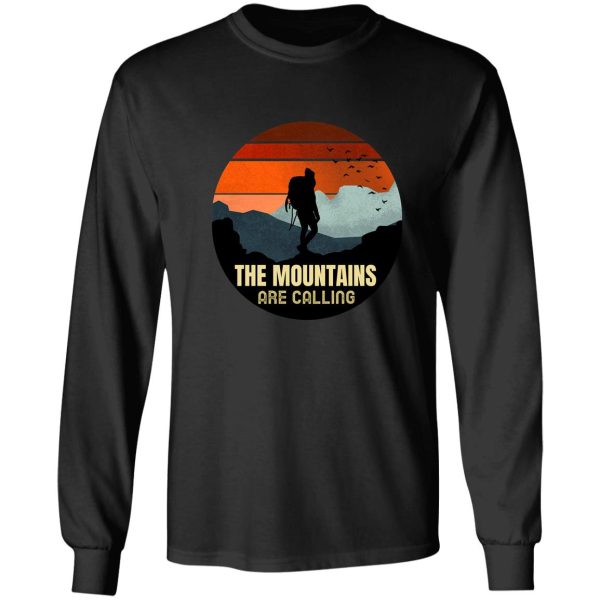 the mountains are calling long sleeve