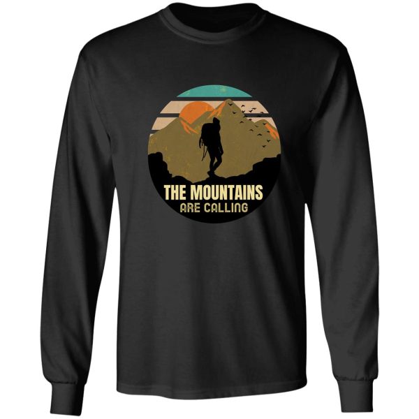 the mountains are calling long sleeve