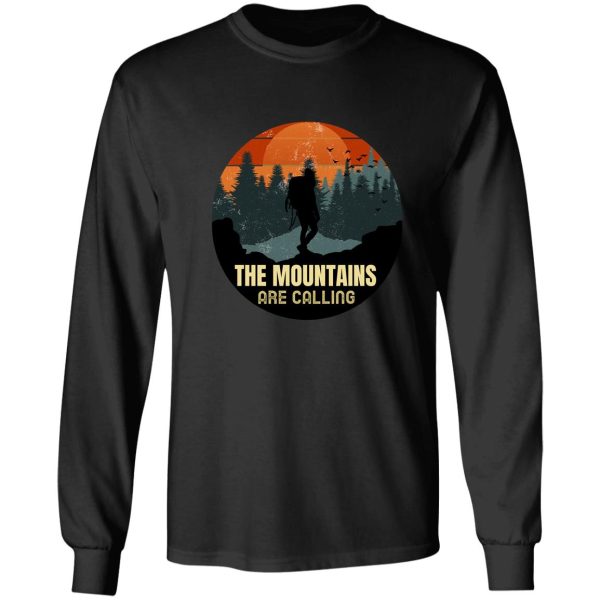 the mountains are calling long sleeve