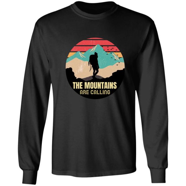 the mountains are calling long sleeve