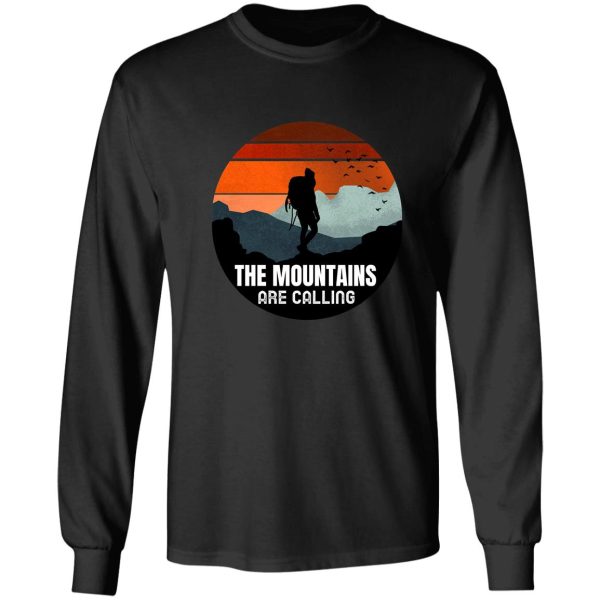 the mountains are calling long sleeve