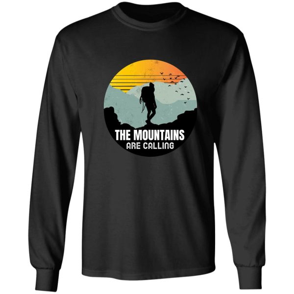 the mountains are calling long sleeve