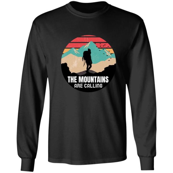 the mountains are calling long sleeve