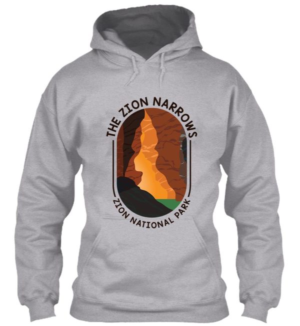 the narrows - zion national park hoodie