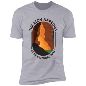 the narrows - zion national park shirt