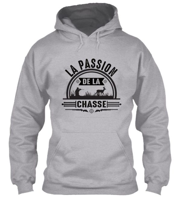 the passion of hunting funny gift humor hoodie