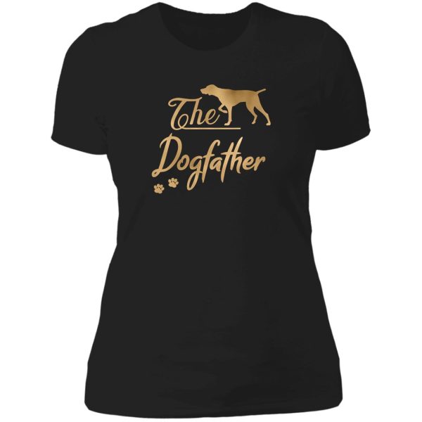 the pointer dogfather lady t-shirt