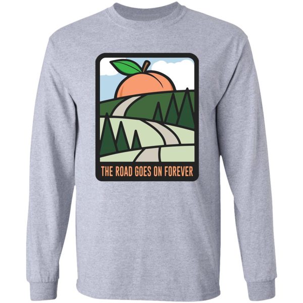 the road goes on forever long sleeve