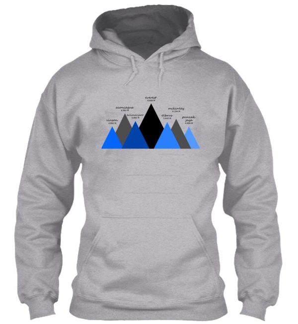the seven mountain summits hoodie