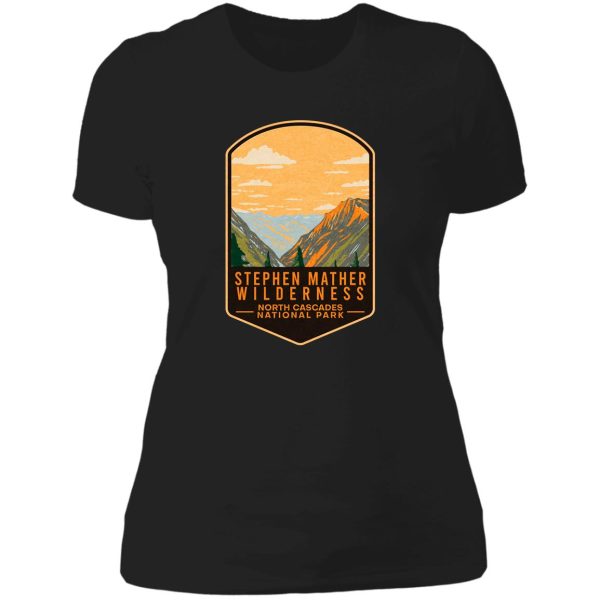 the stephen mather wilderness cascades national park lady t-shirt