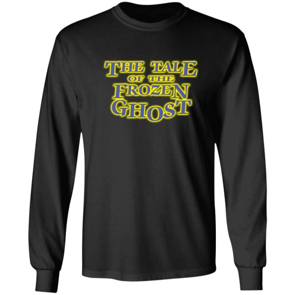 the tale of the frozen ghost are you afraid of the dark episode title typography long sleeve
