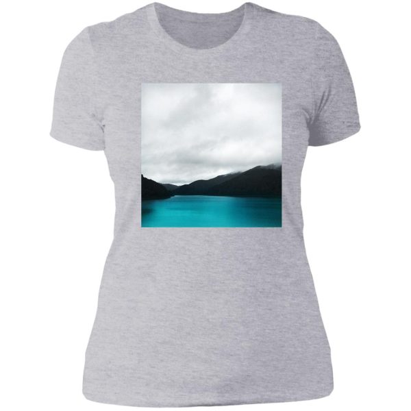 the waters and the wild lady t-shirt