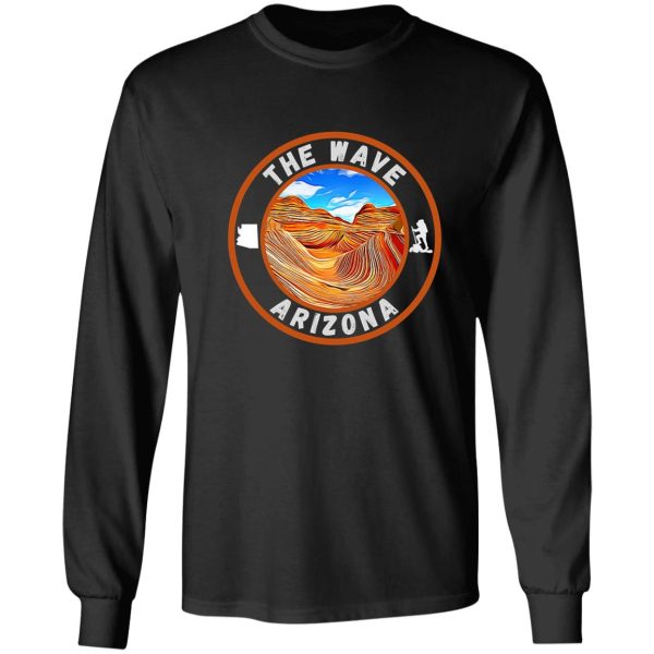 the wave arizona sandstone hike long sleeve