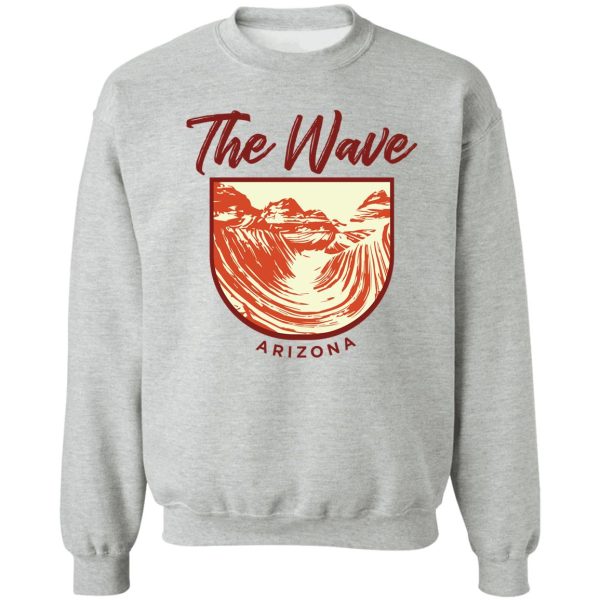 the wave - arizona sweatshirt