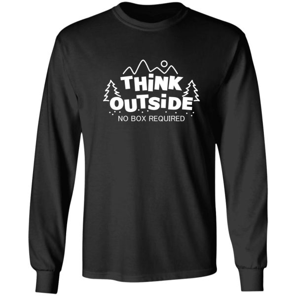 think outside no box required long sleeve