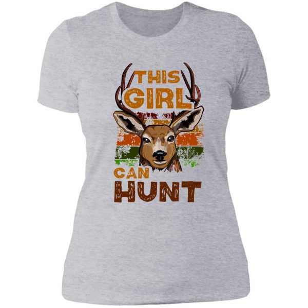 this girl can hunt - women hunter gift lady t-shirt