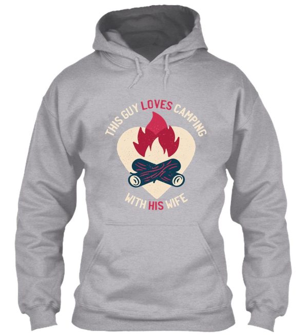 this guy loves camping with her wife mens tshirt hoodie