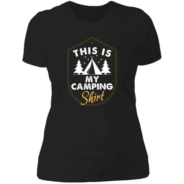 this is my camping shirt t-shirt camping t-shirt camp t-shirt womens mens unisex hoodie raglan sleeve lady t-shirt