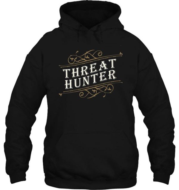 threat hunter hoodie