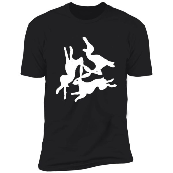 three lucky hares shirt