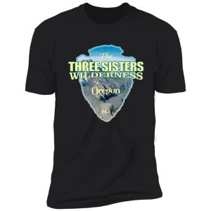 three sisters wilderness (arrowhead) shirt