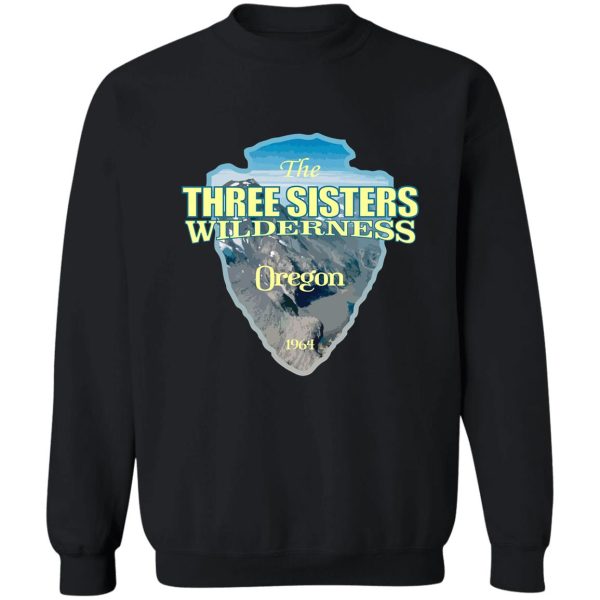 three sisters wilderness (arrowhead) sweatshirt