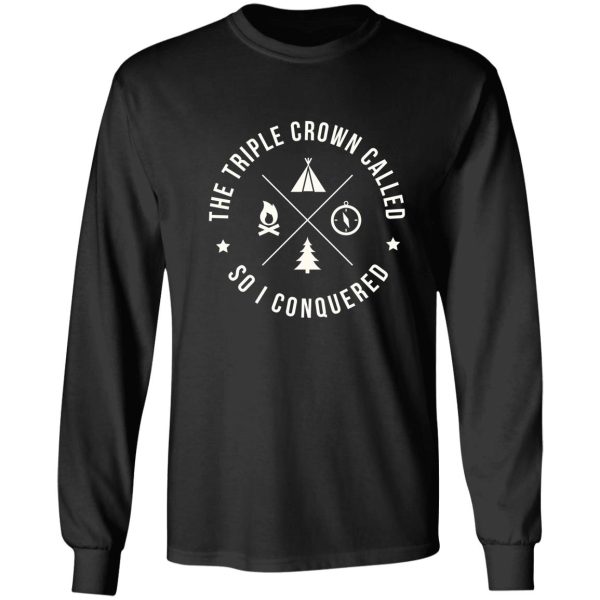 thru-hiker triple crown pct at cdt long sleeve