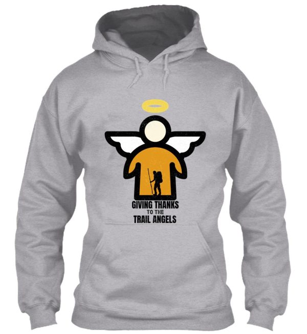 thru-hiking design. giving thanks to the trail angels. hoodie