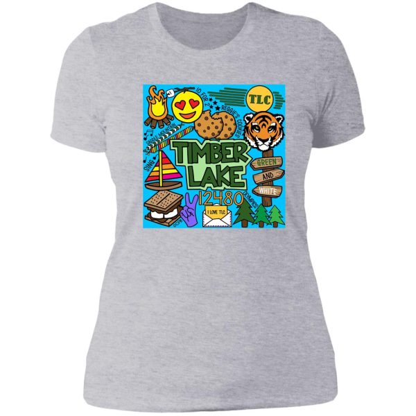 timber lake lady t-shirt