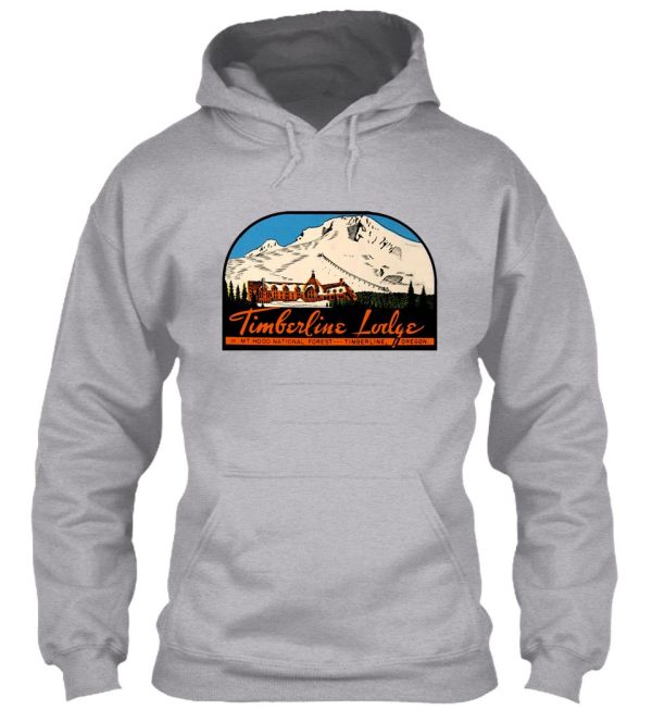 timberline lodge vintage travel decal hoodie
