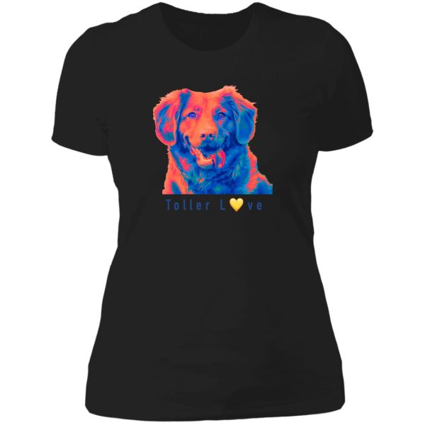 toller love lady t-shirt