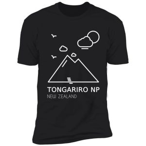 tongariro crossing national park new zealand shirt