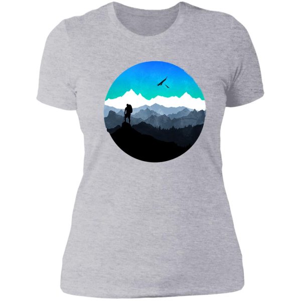 top of the world lady t-shirt