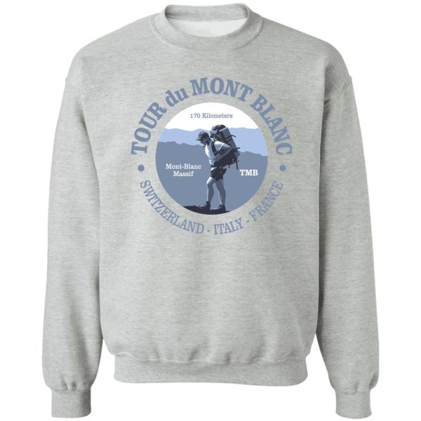 tour du mont blanc (bg) sweatshirt