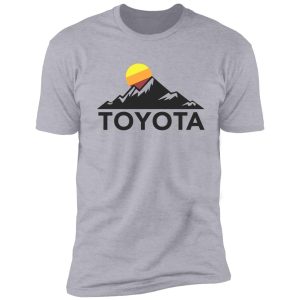 toyota mountain back-of-shirt design shirt