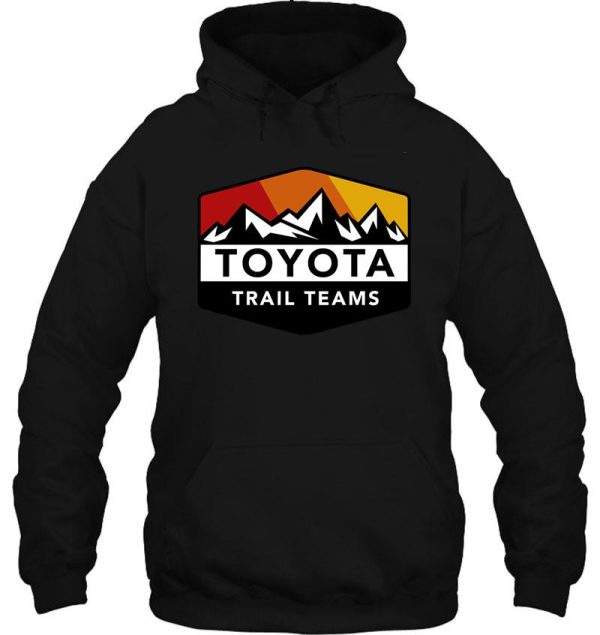 toyota trail teams colors mountain badge (unofficial) hoodie