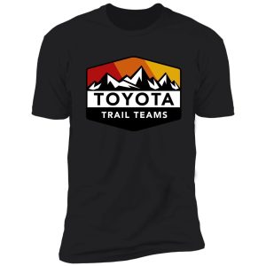toyota trail teams colors mountain badge (unofficial) shirt